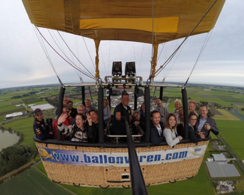 Ballonvaart vanaf Alkmaar naar Abbekerk